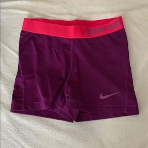 Nike pro shorts
